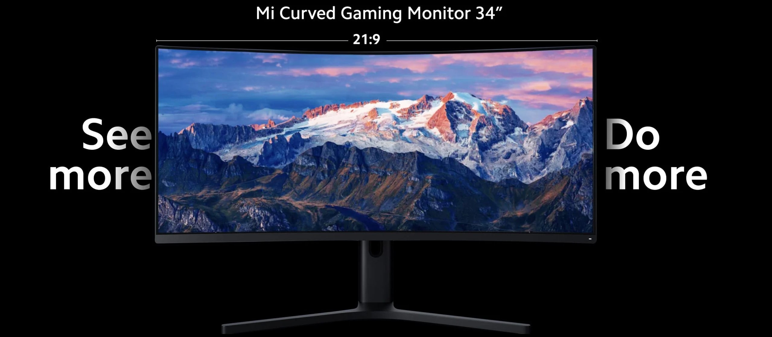 مانیتور منحنی گیمینگ شیائومی Mi Curved Gaming Monitor 34