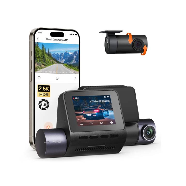 دوربین خودروی شیائومی 70mai Dash Cam A410 + Rear Cam