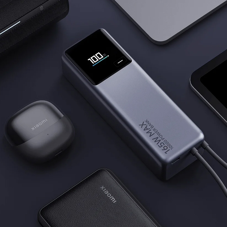 پاوربانک 10000 میلیآمپر شیائومی مدل 165W Power Bank PB1165MI