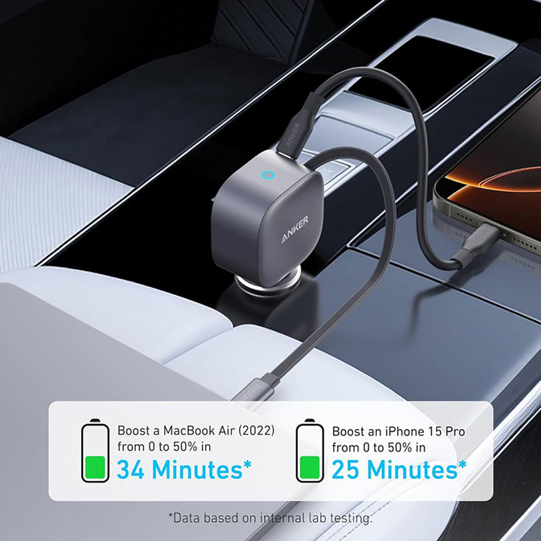 شارژر فندکی 75 وات انکر Anker Nano A2738